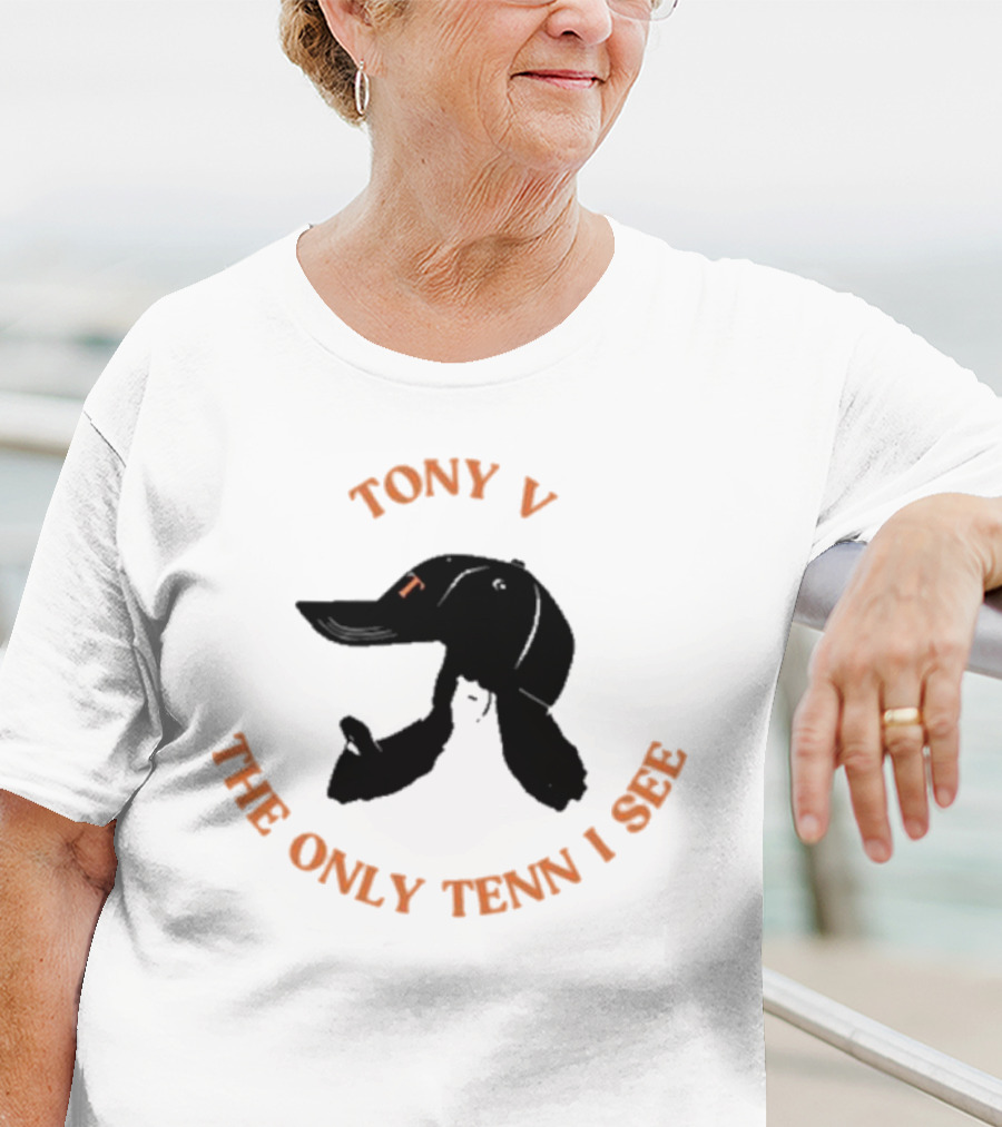 TONY V The Only Tenn I See Duck T-Shirt