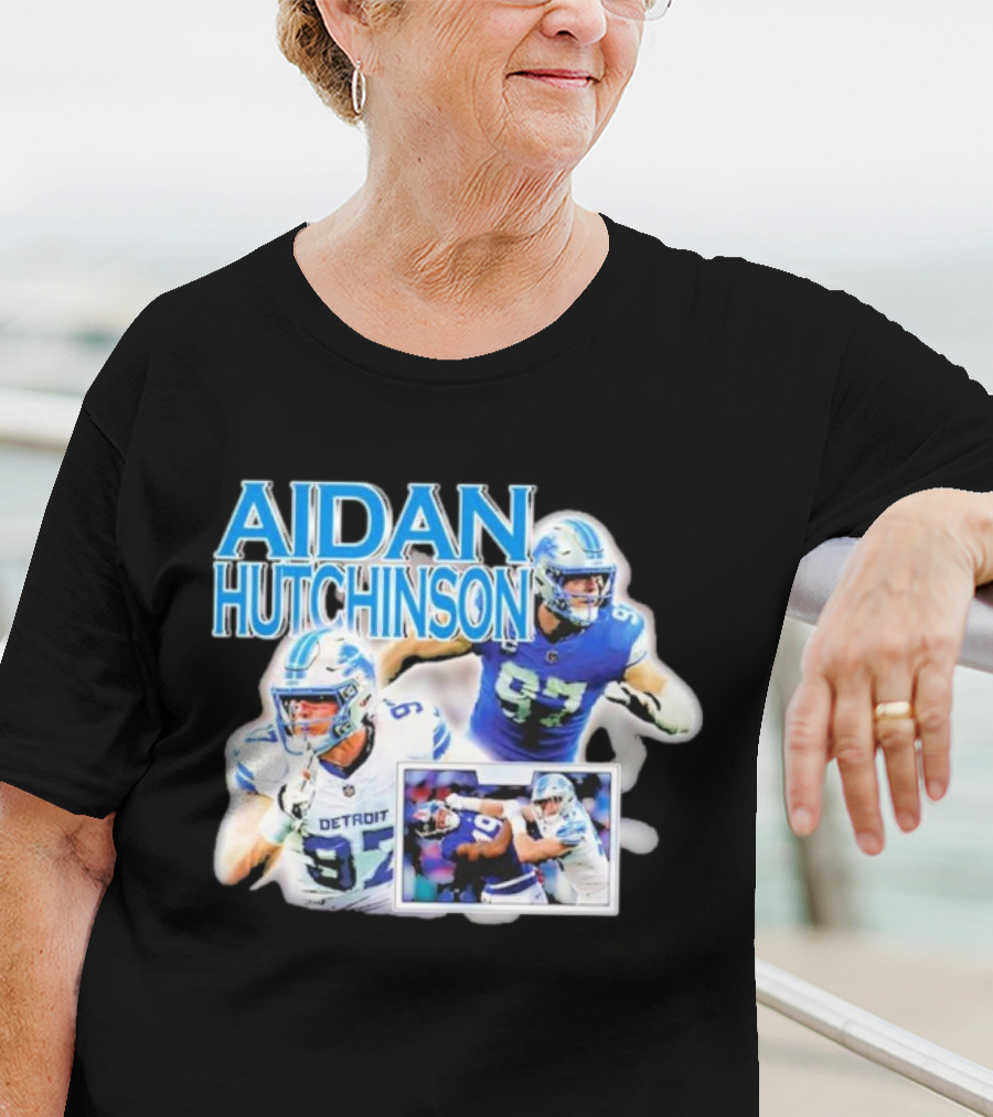 Aidan Hutchinson Detroit Football Highlights T-Shirt