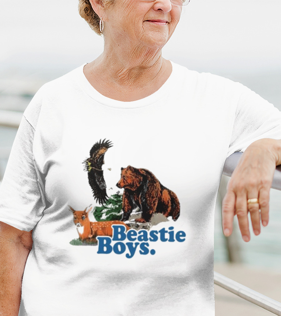 Beastie Boys Animal Bear Eagle Deer T-Shirt
