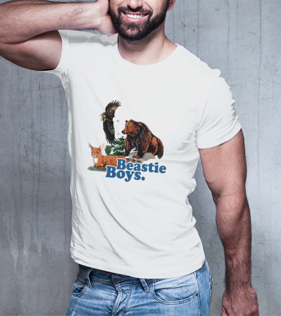Beastie Boys Animal Bear Eagle Deer T-Shirt