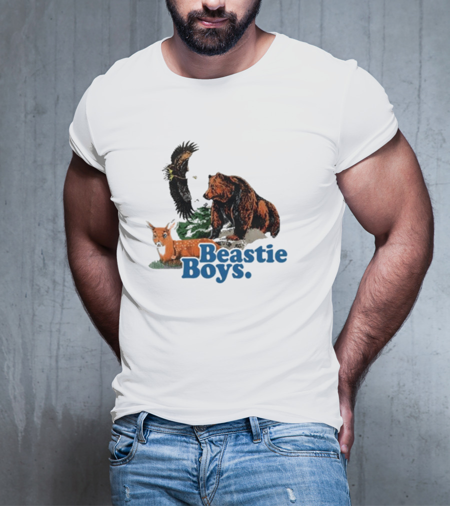 Beastie Boys Animal Bear Eagle Deer T-Shirt
