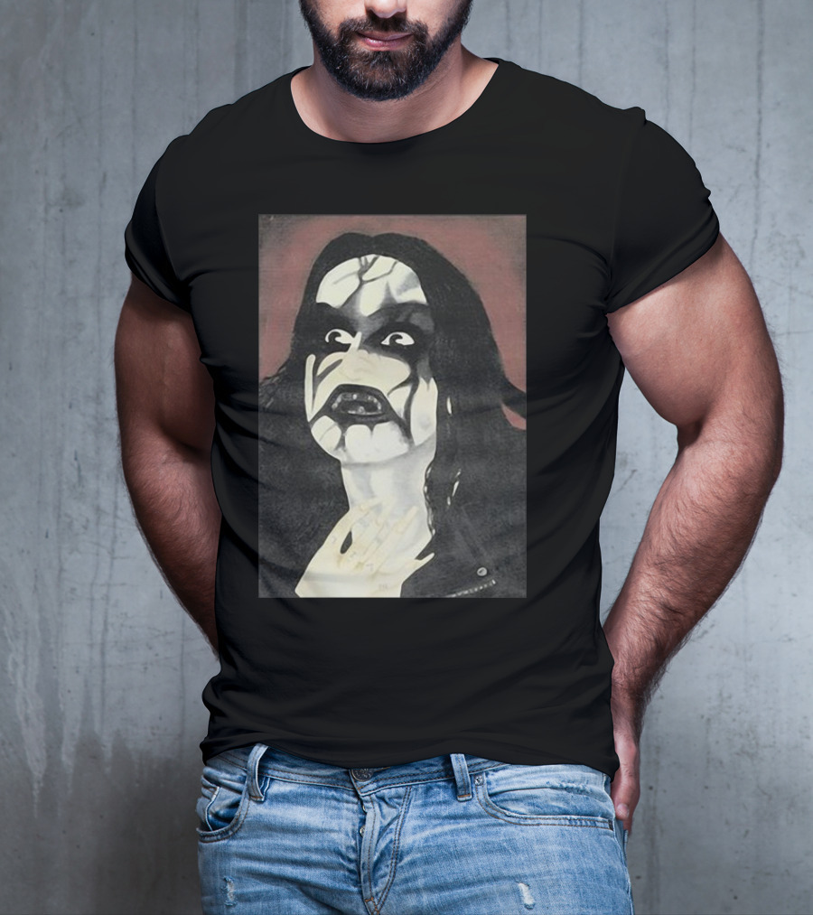 Vi Sonus Veris Nigrae Malitiaes Abruptum It Painting Black Metal Corpse Paint T-Shirt