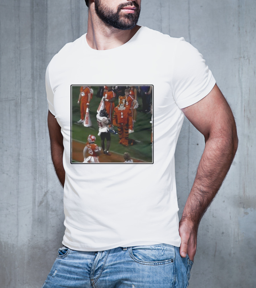 Louisville Victory Dance Night Night Celebration Against Clemson Tiger Mascot T-Shirt