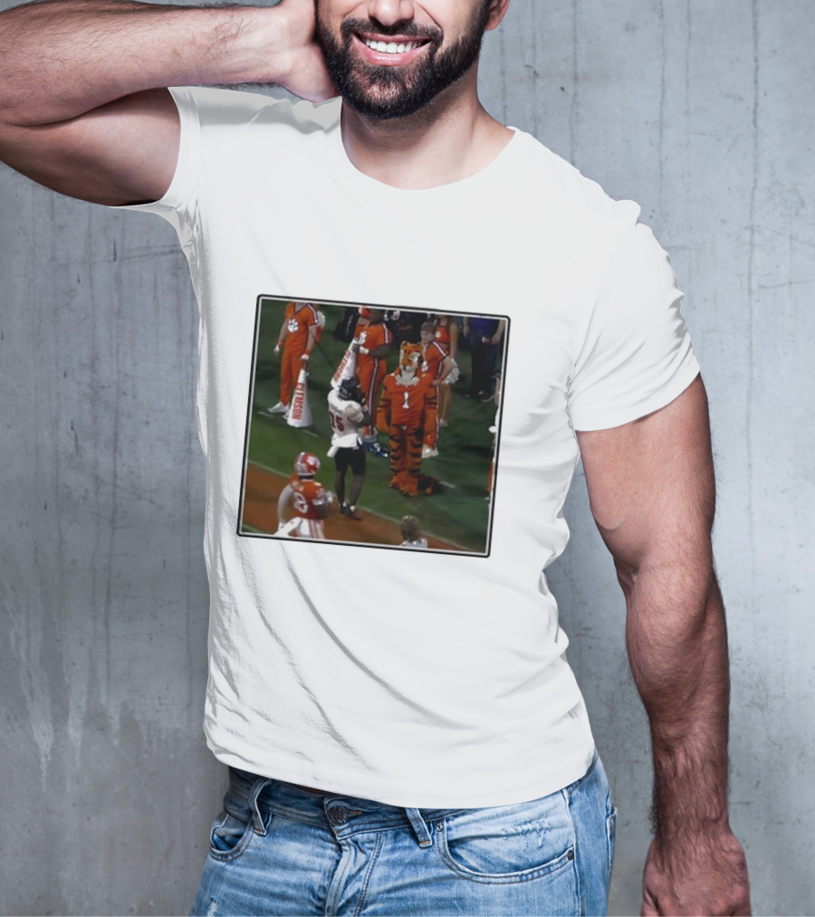 Louisville Victory Dance Night Night Celebration Against Clemson Tiger Mascot T-Shirt