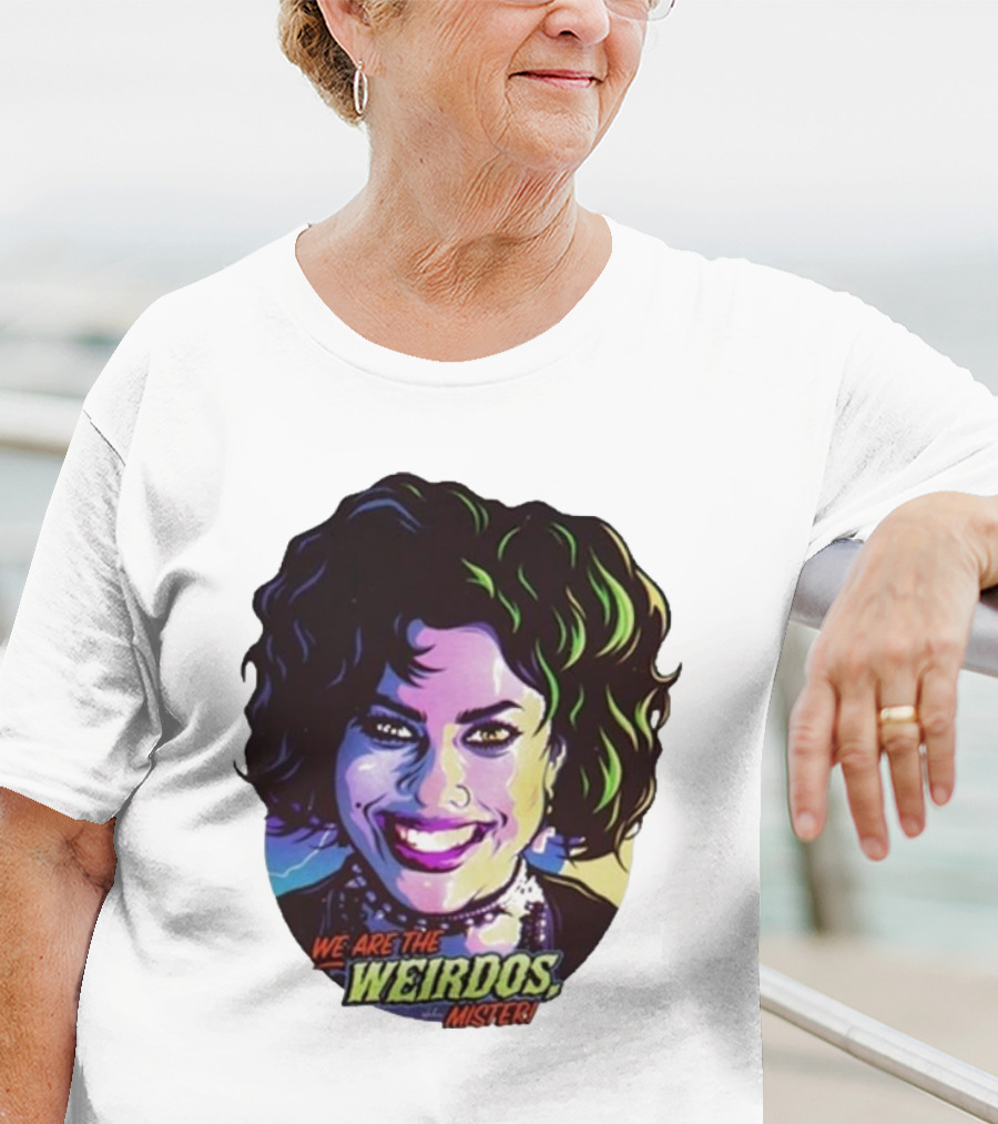 Nancy Downs We Are The Weirdos Mister Comic T-Shirt