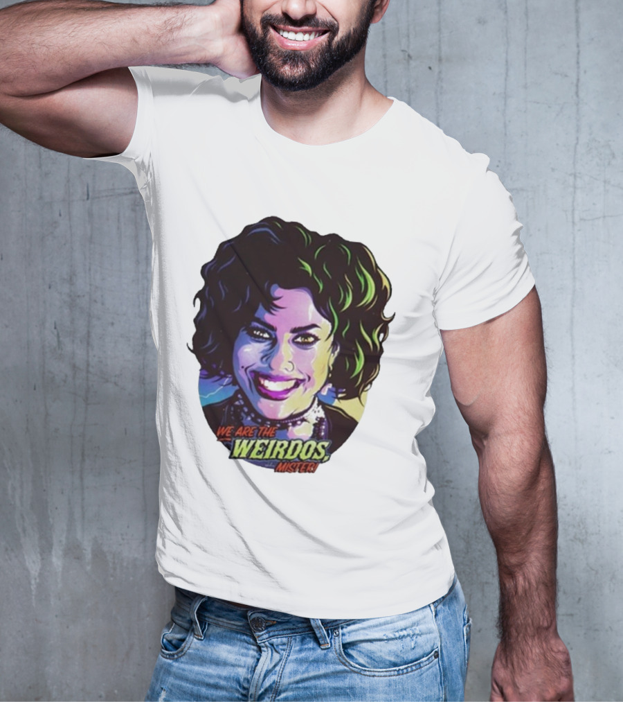 Nancy Downs We Are The Weirdos Mister Comic T-Shirt