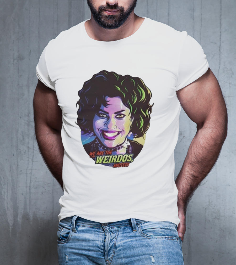 Nancy Downs We Are The Weirdos Mister Comic T-Shirt