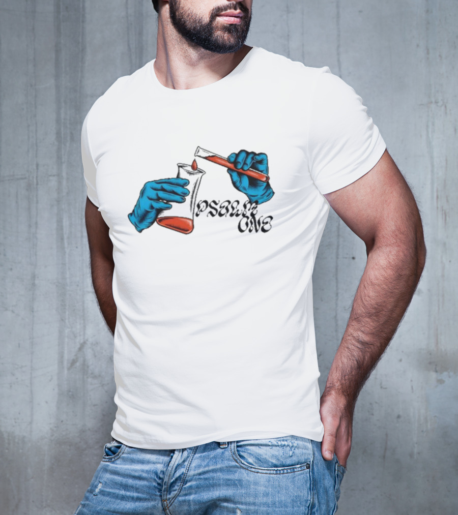 Psalm One Science Of Psalm Beaker And Test Tube T-Shirt