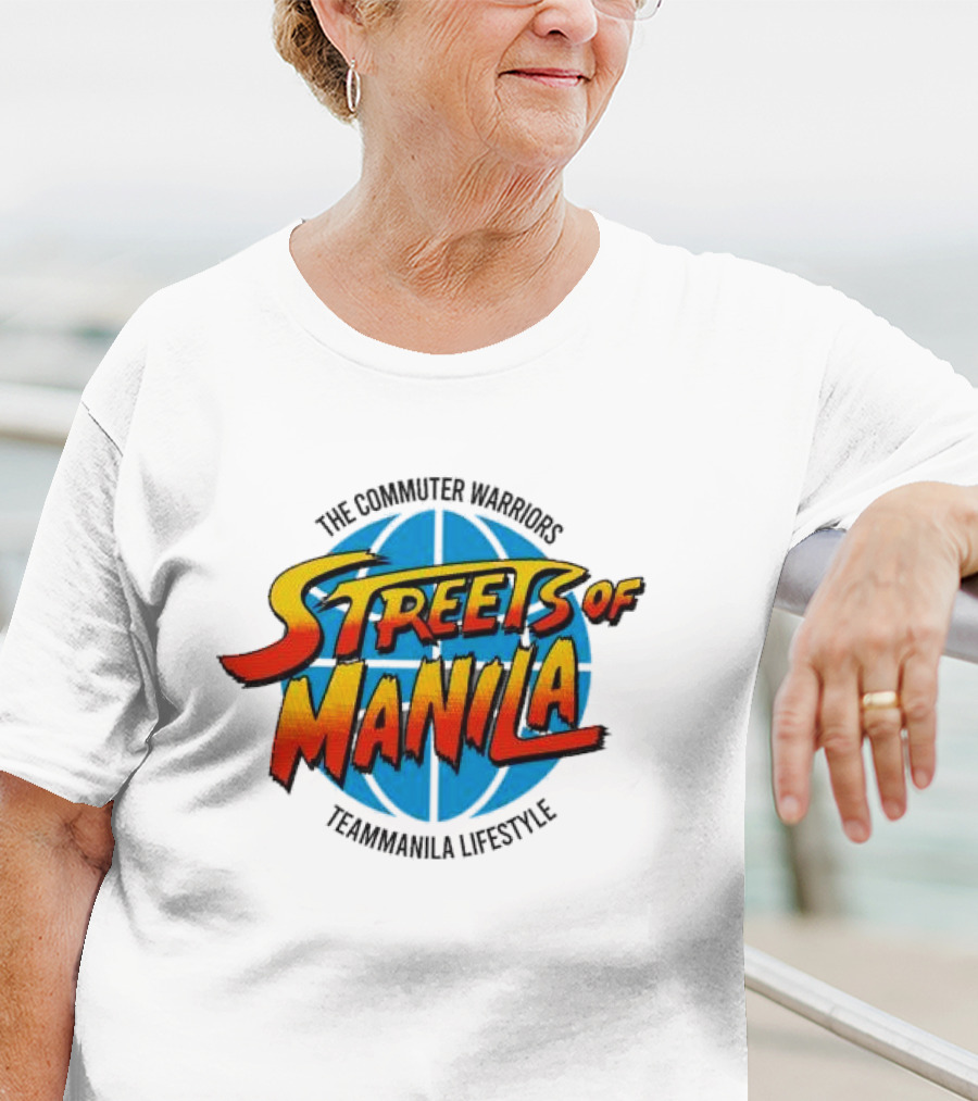 The Commuter Warriors Streets Of Manila TeamManila Lifestyle T-Shirt