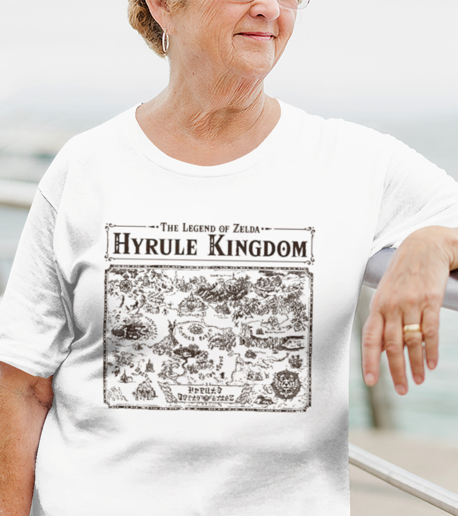 The Legend Of Zelda Hyrule Kingdom Map T-Shirt