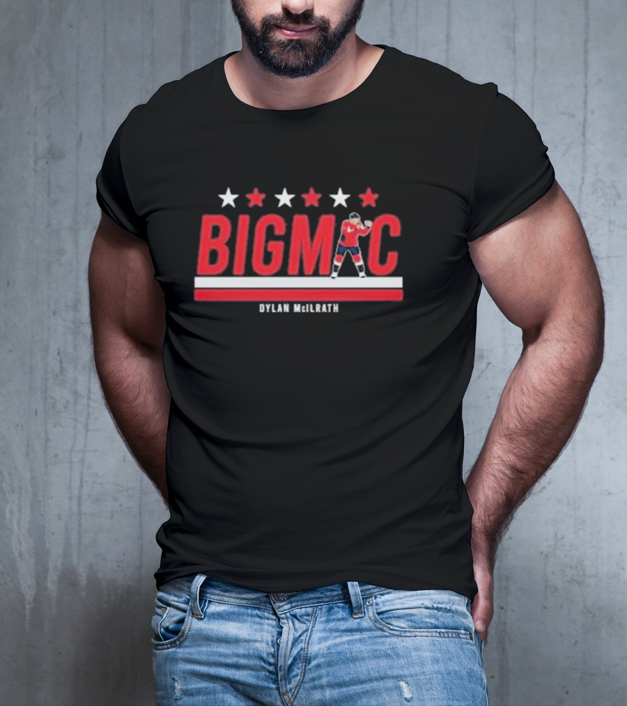 Dylan McIlrath Big Mac Hockey Stars T-Shirt