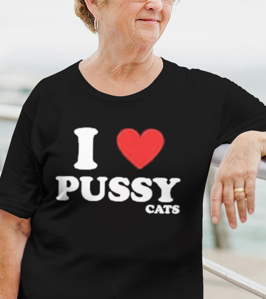 I Heart Pussy Cats T-Shirt