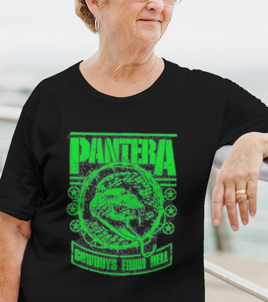 Pantera Snake Cowboys From Hell T-Shirt