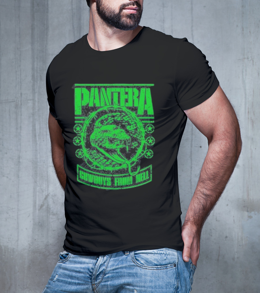 Pantera Snake Cowboys From Hell T-Shirt