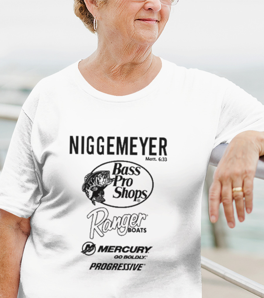 James Niggemeyer Bass Pro Shops Ranger Boats Mercury Progressive Matt 6:33 T-Shirt