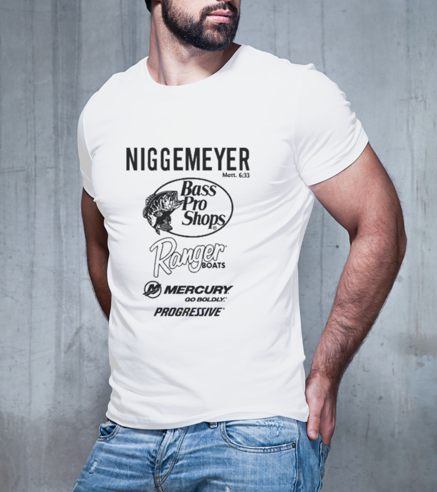 James Niggemeyer Bass Pro Shops Ranger Boats Mercury Progressive Matt 6:33 T-Shirt