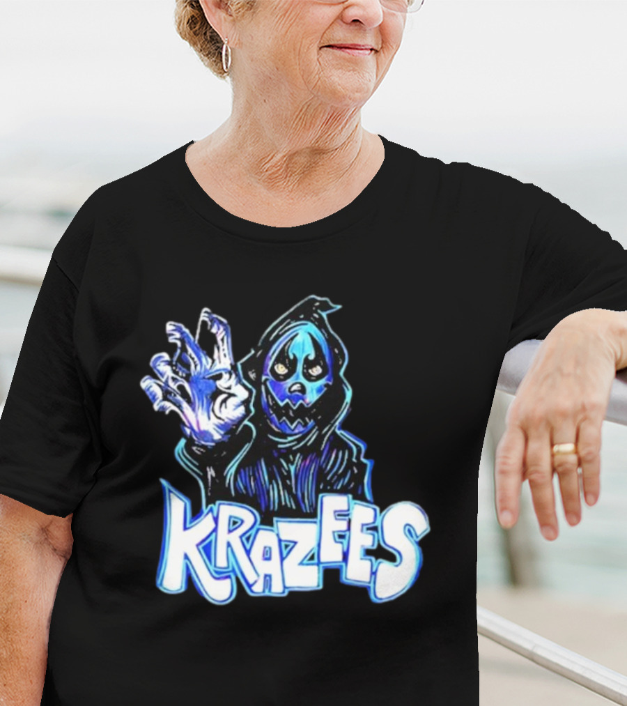 Krazees Grim Reaper Stare Krazees HOK Sent Here To Take You T-Shirt