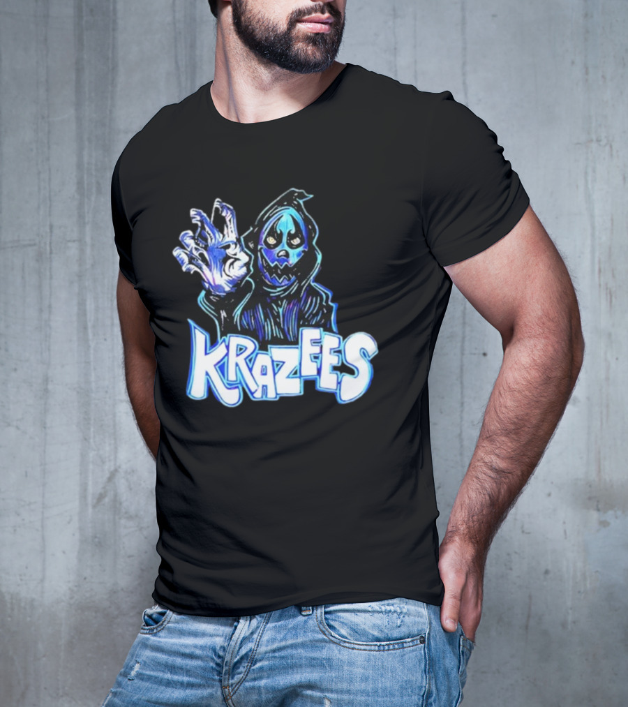 Krazees Grim Reaper Stare Krazees HOK Sent Here To Take You T-Shirt