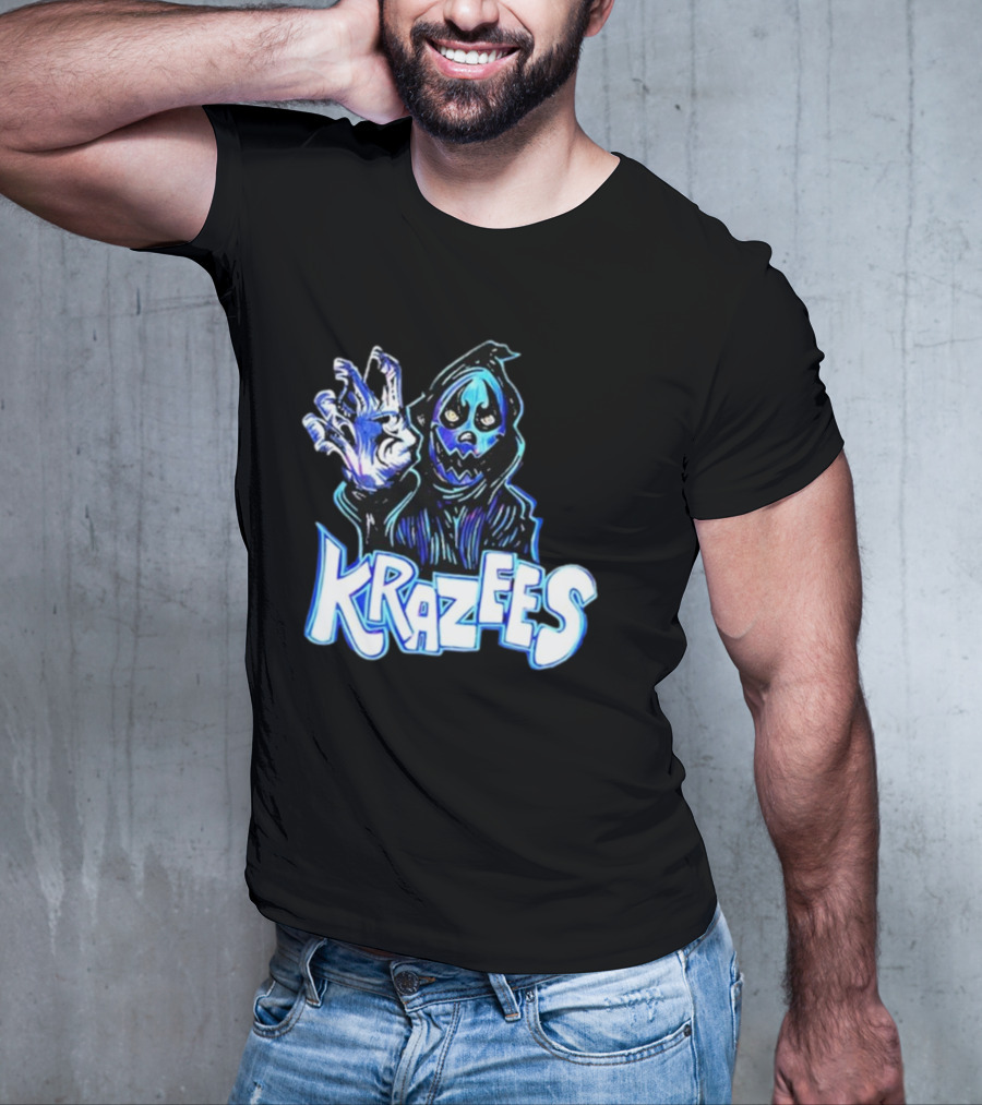 Krazees Grim Reaper Stare Krazees HOK Sent Here To Take You T-Shirt