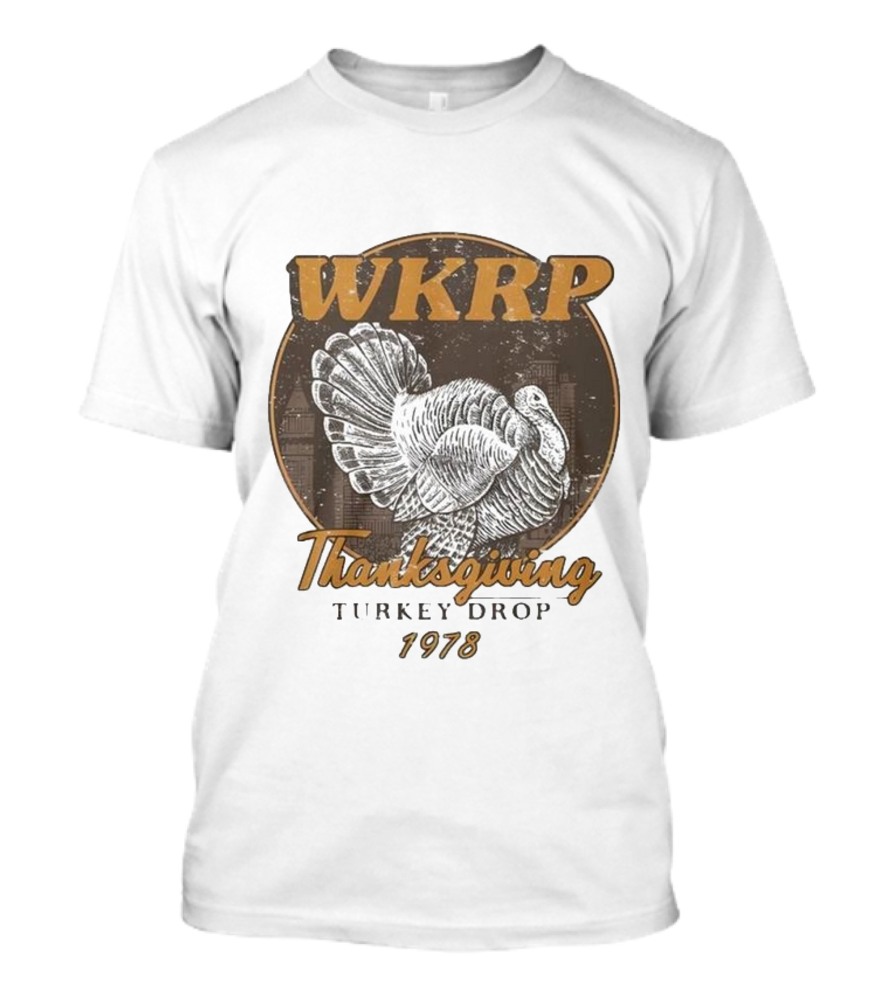 WKRP Thanksgiving Turkey Drop 1978 T-Shirt