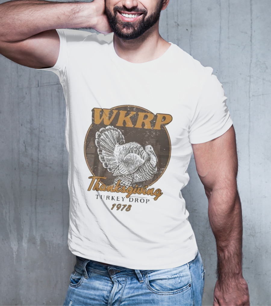 WKRP Thanksgiving Turkey Drop 1978 T-Shirt