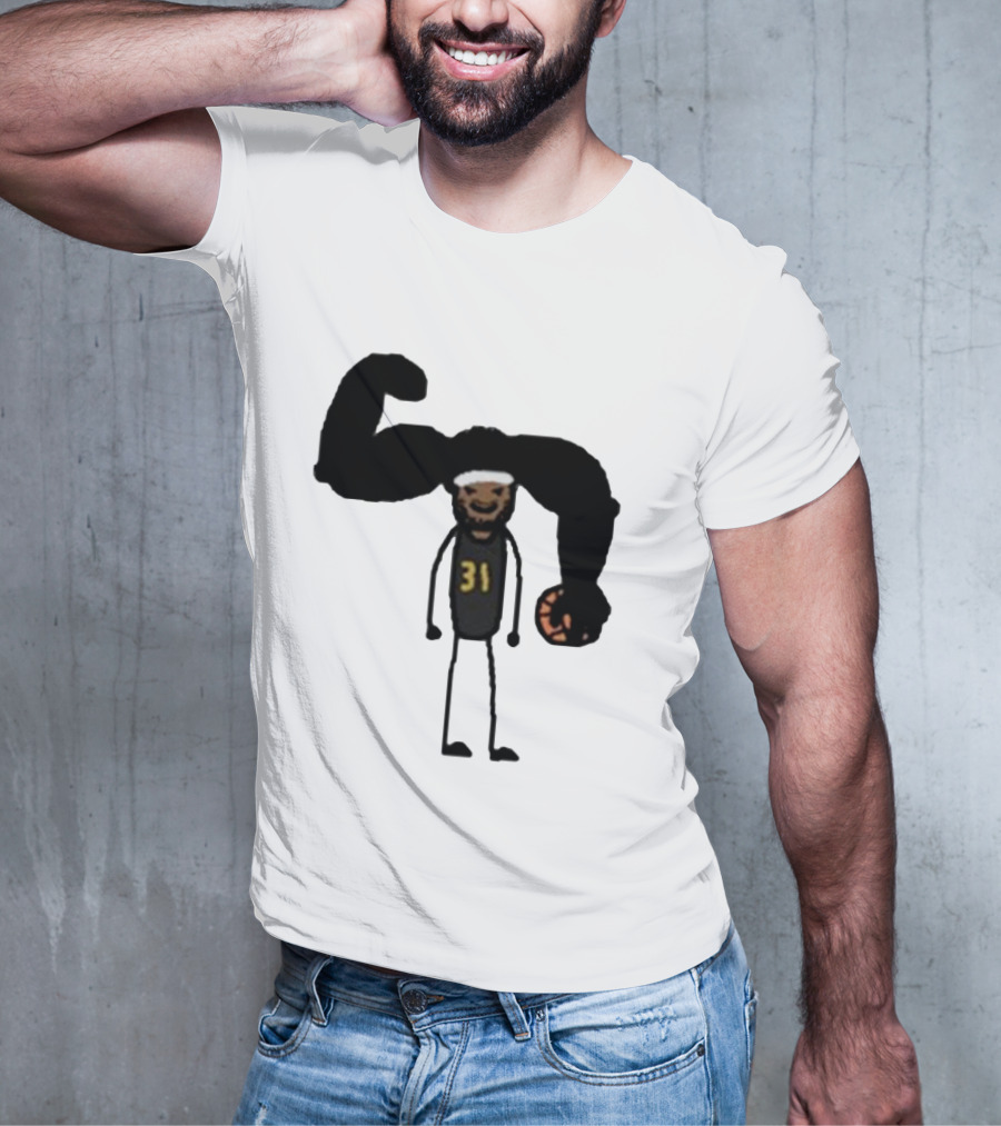 Paint The Fro Basketball Player Number 31 Basketball T-Shirt