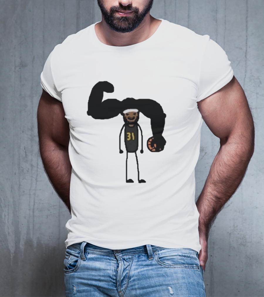 Paint The Fro Basketball Player Number 31 Basketball T-Shirt