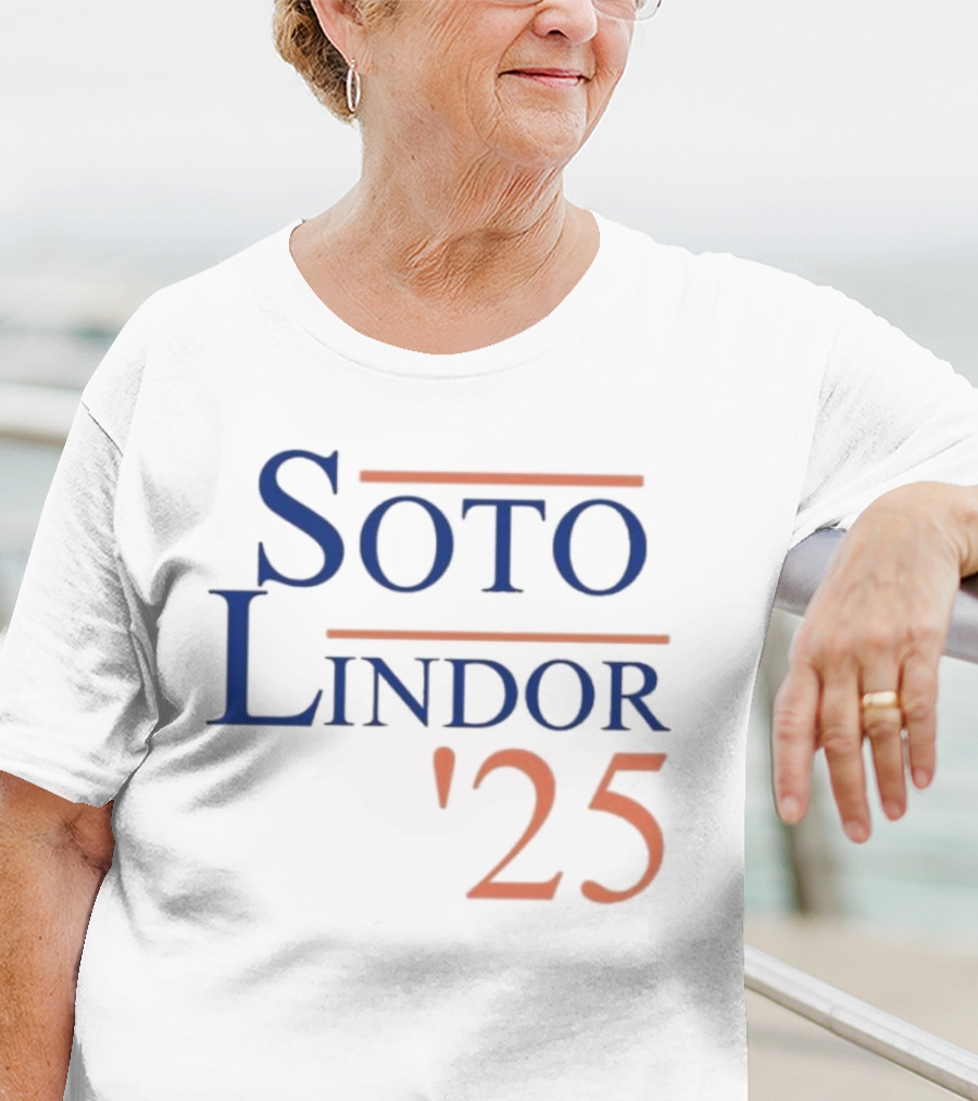Soto Lindor ’25 Yankees Juan Soto And Francisco Lindor T-Shirt