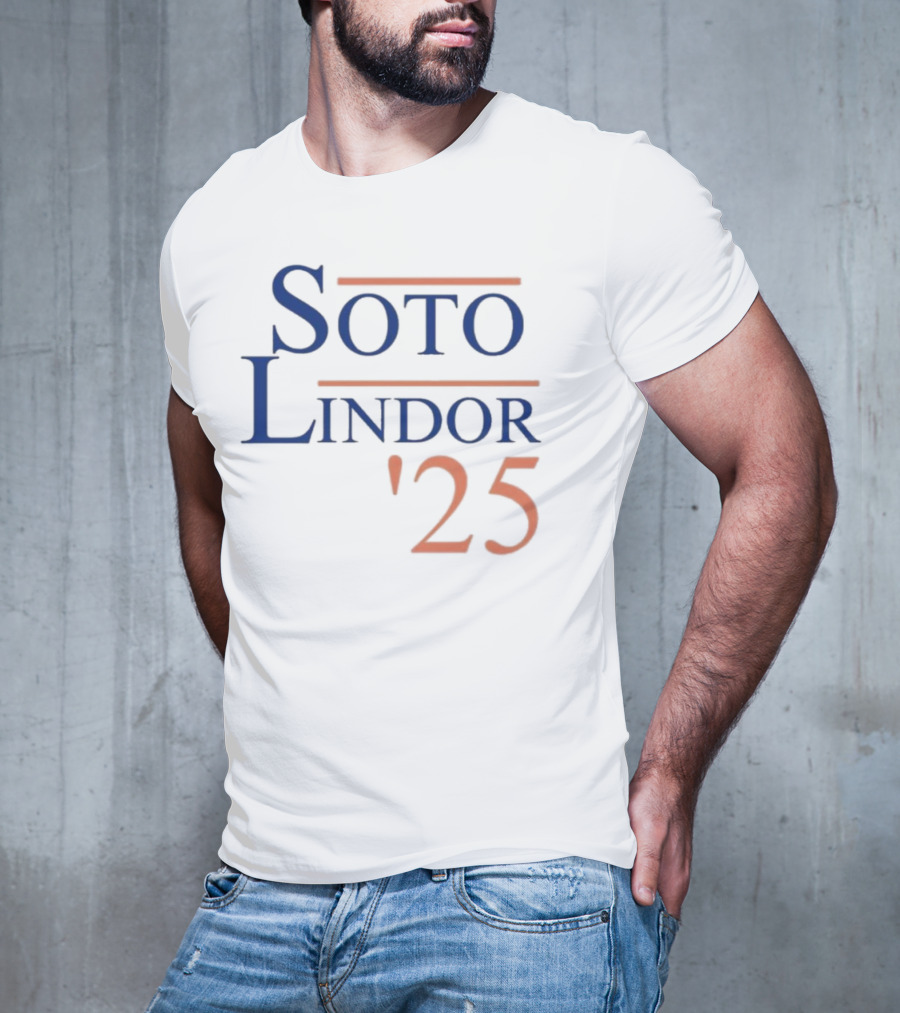 Soto Lindor ’25 Yankees Juan Soto And Francisco Lindor T-Shirt