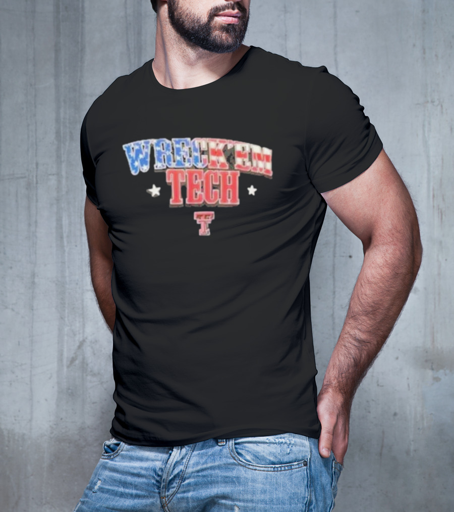 Wreck 'Em Tech American Stars TT T-Shirt