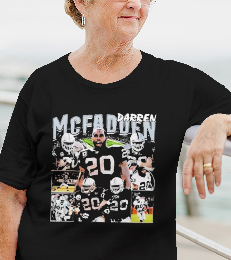 Darren McFadden Raider McFadden 20 Football Highlights T-Shirt