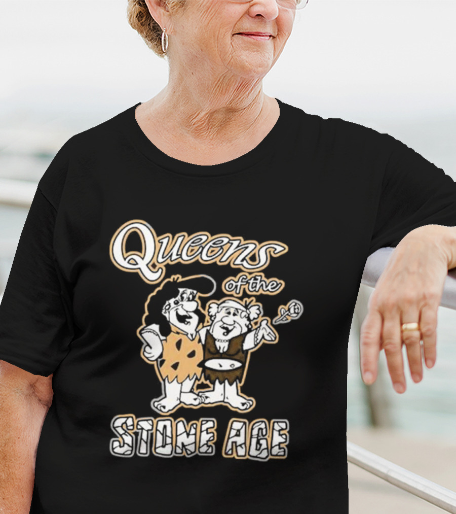 Queens Of The Stone Age Flintstones T-Shirt