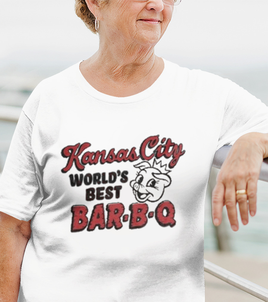 Kansas City World's Best Bar-B-Q Pig T-Shirt