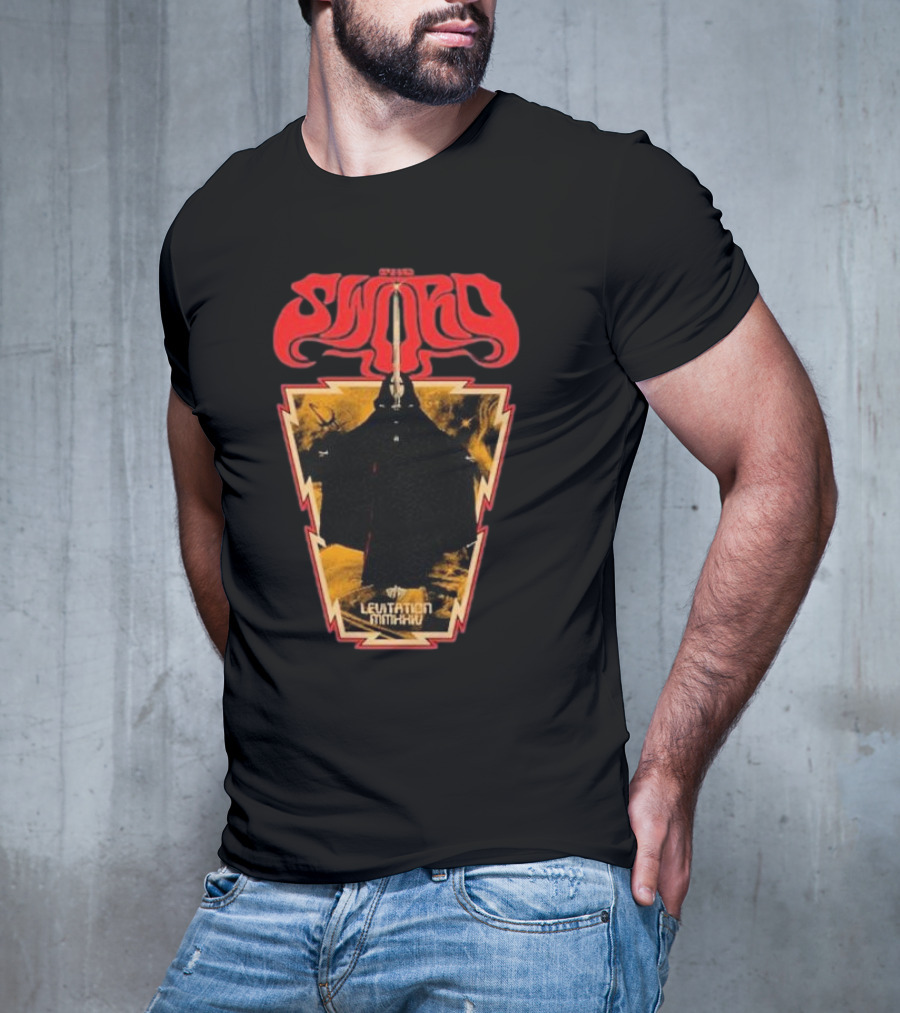 The Sword Levitating VVitch Psychedelic Occult Art Classic T-Shirt