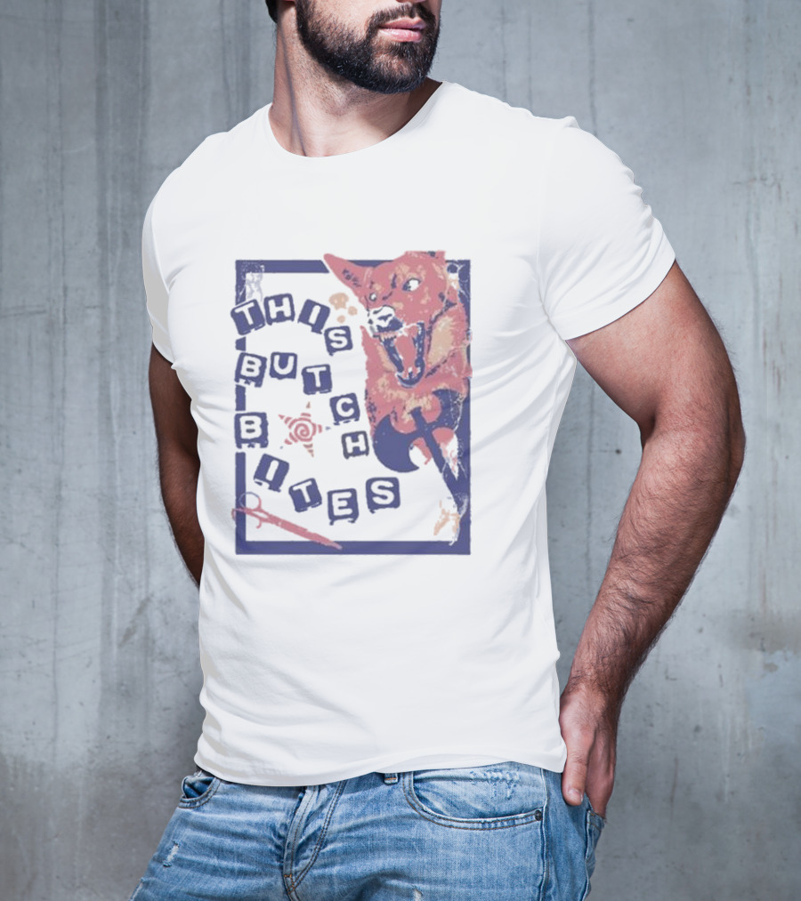 This Butch Bites Wolf Scissors T-Shirt