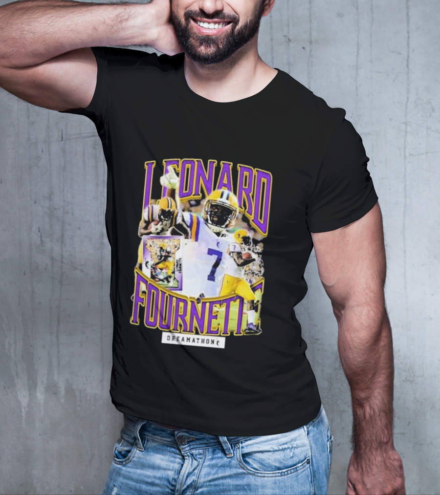 Leonard Fournette 7 Dreamathon Bayou Dreams T-Shirt