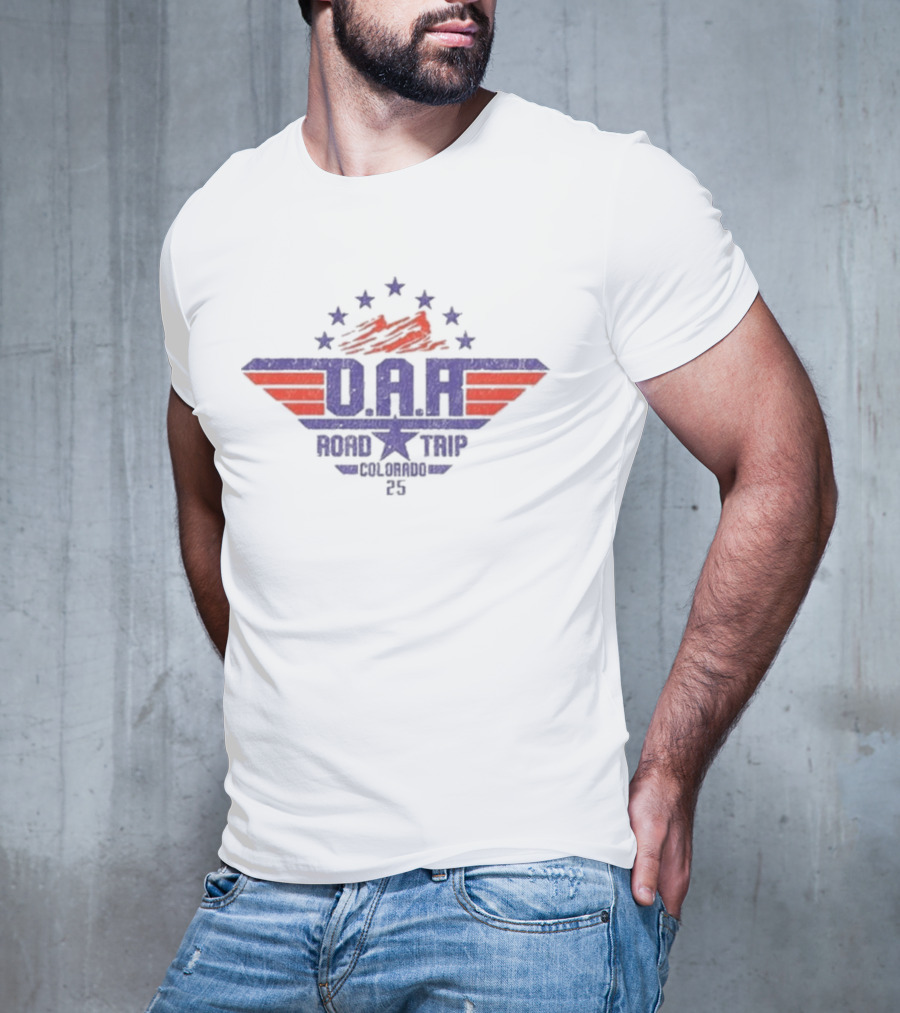 O.A.R. Road Trip Colorado 2025 Stars And Stripes Mountain Adventure T-Shirt