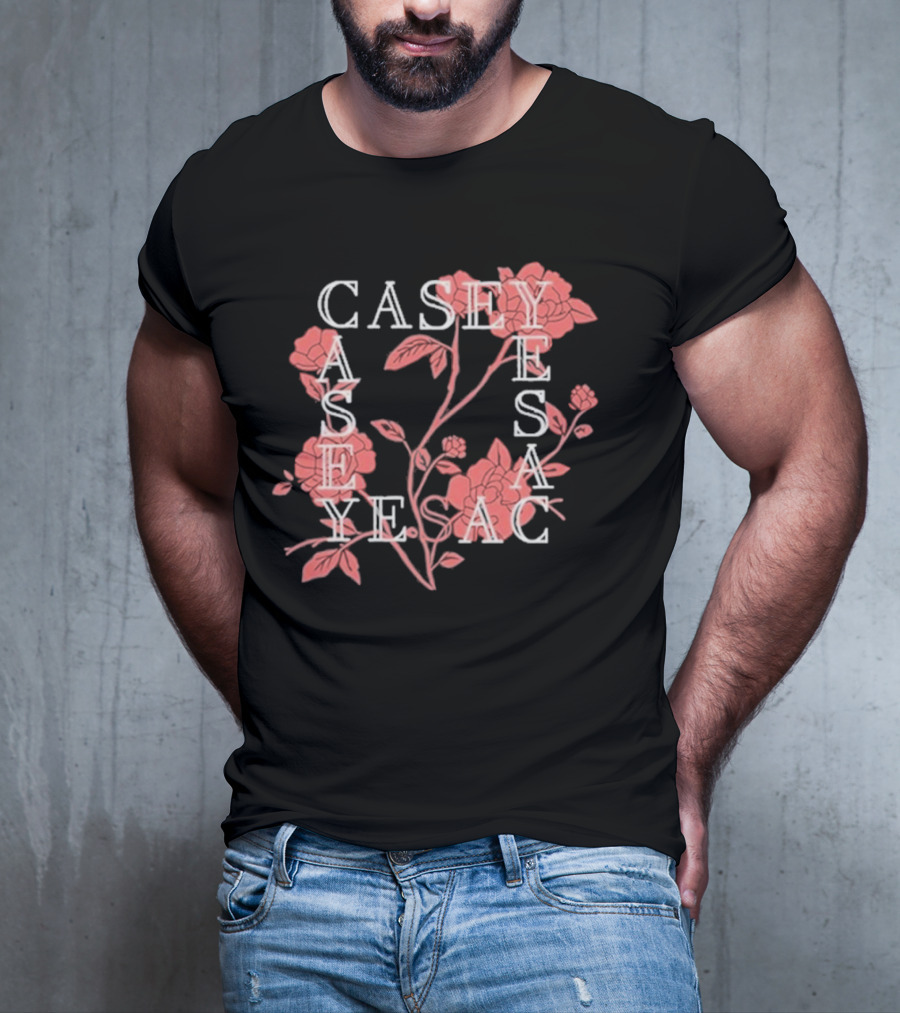 Casey The Band Where I Go When I Am Sleeping Floral Roses T-Shirt