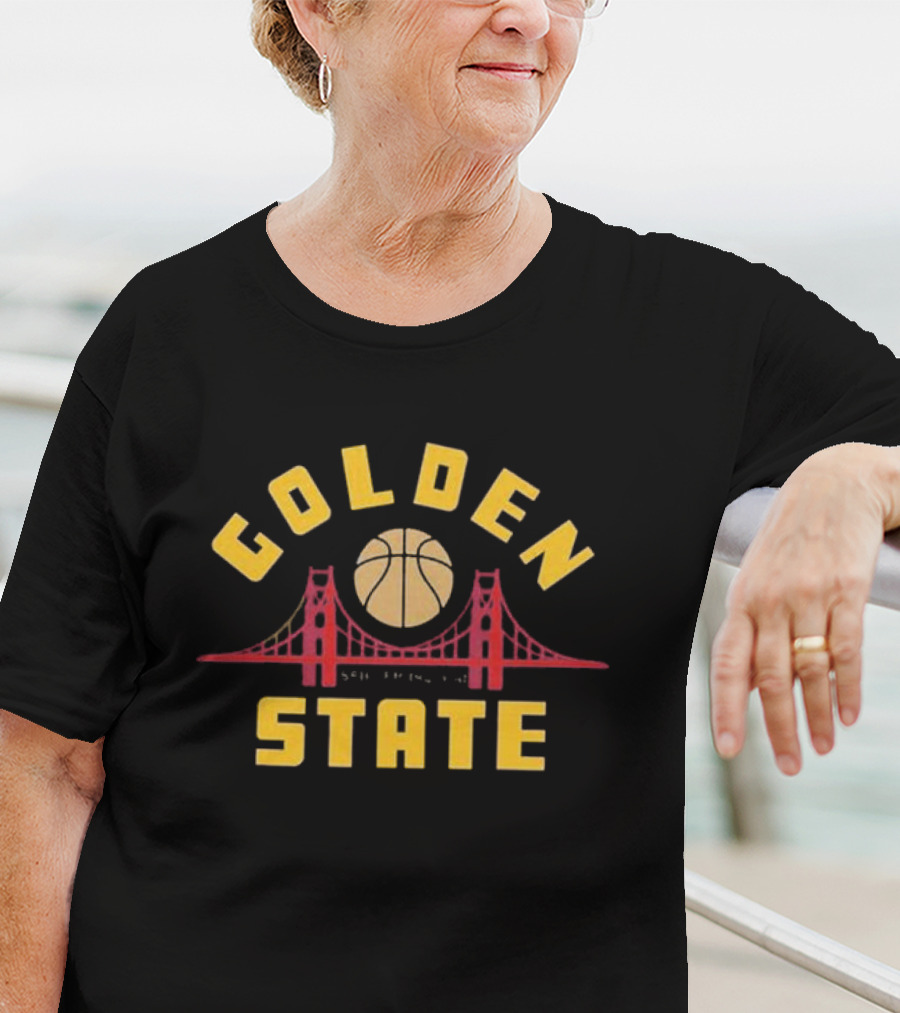 Golden State Bridge Basketball City Edition T-Shirt