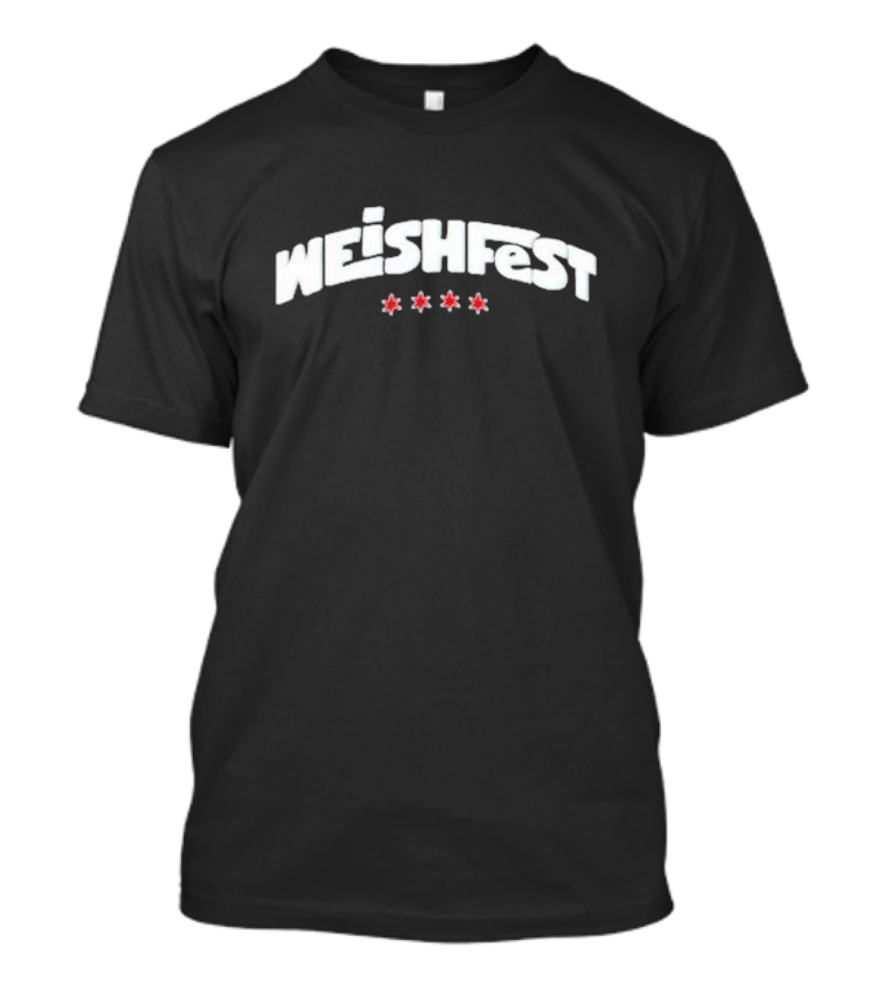 WEISHFEST Four Red Stars T-Shirt