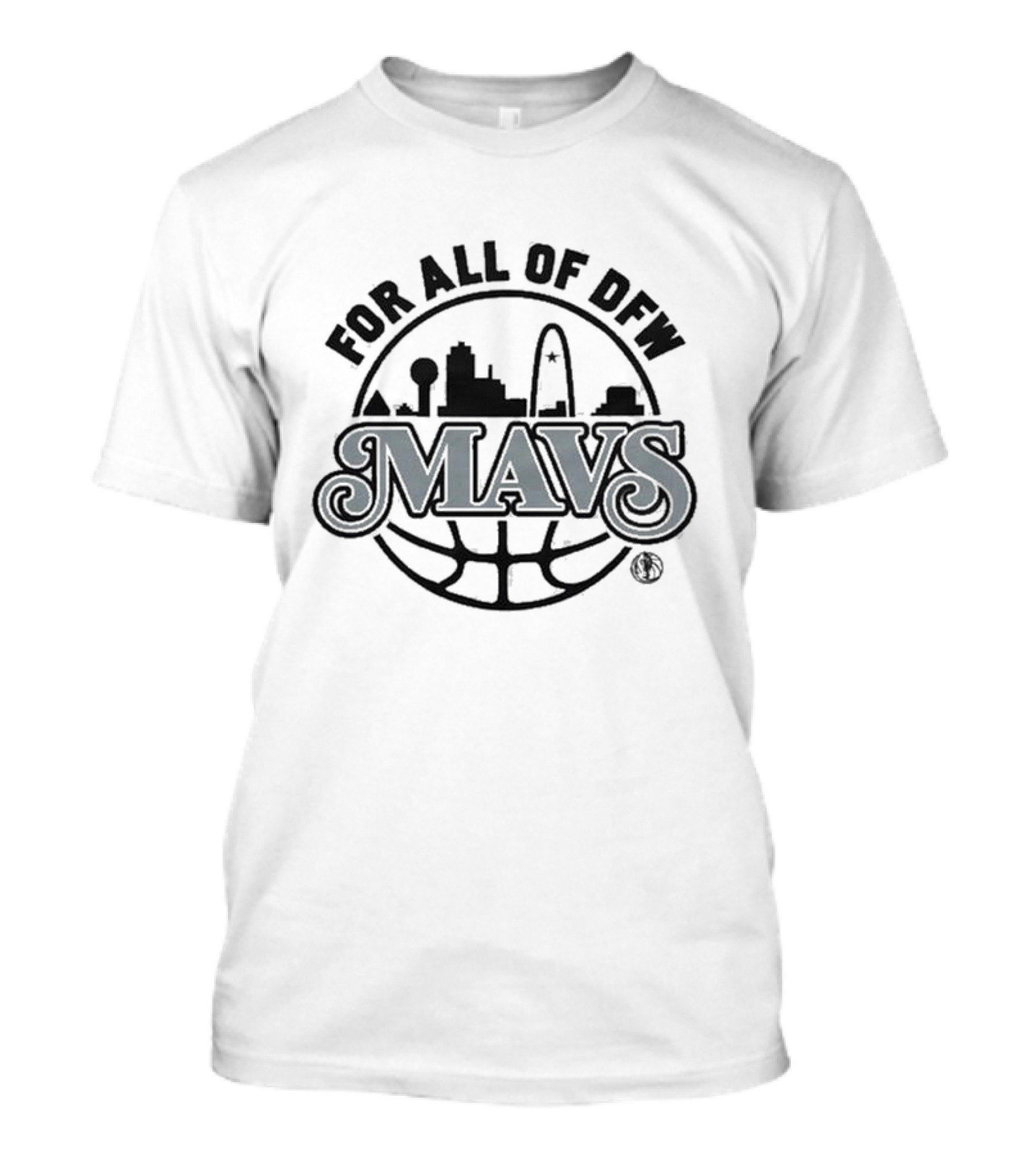 FOR ALL OF DFW MAVS Dallas Mavericks City Edition T-Shirt