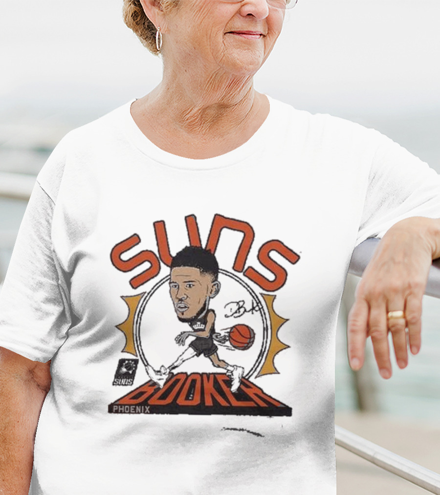 Suns Devin Booker Phoenix Signature Suns Booker Phoenix T-Shirt
