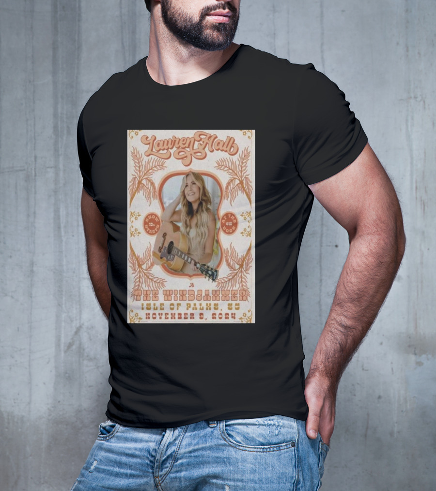 Lauren Hall The Windjammer Isle Of Palms SC November 9 T-Shirt