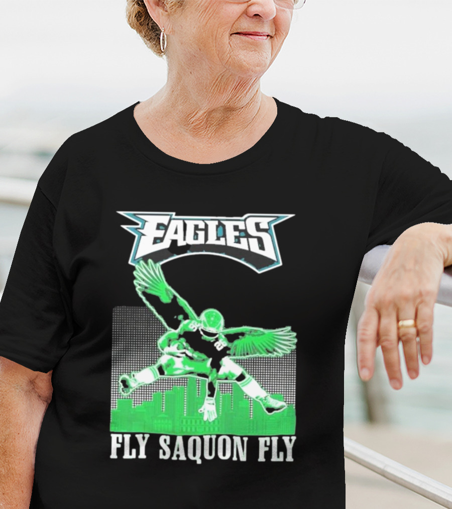 Eagles Fly Saquon Fly T-Shirt