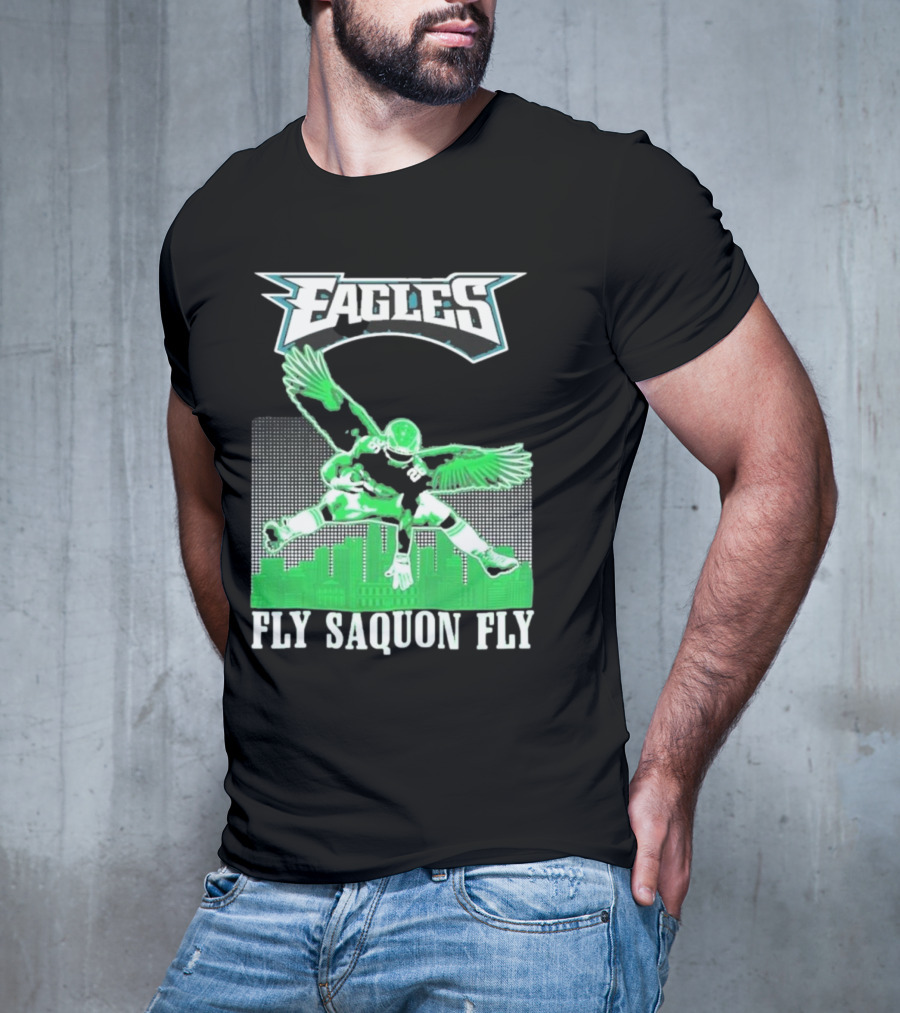Eagles Fly Saquon Fly T-Shirt