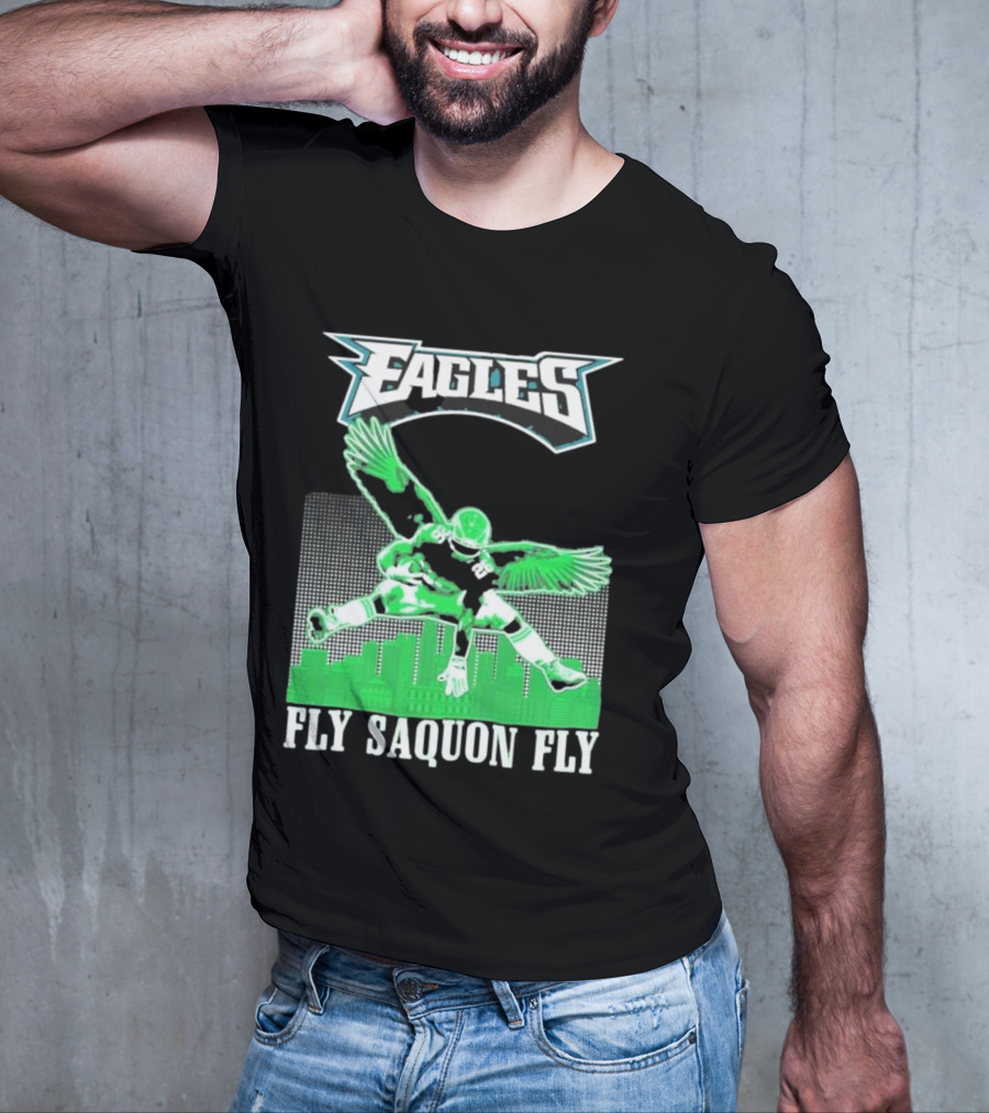 Eagles Fly Saquon Fly T-Shirt