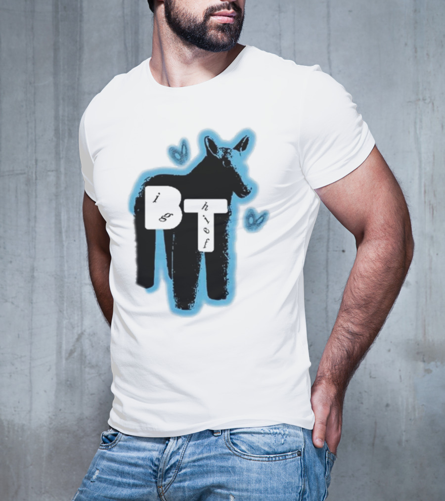 Big Thief BT Creature With Hearts T-Shirt