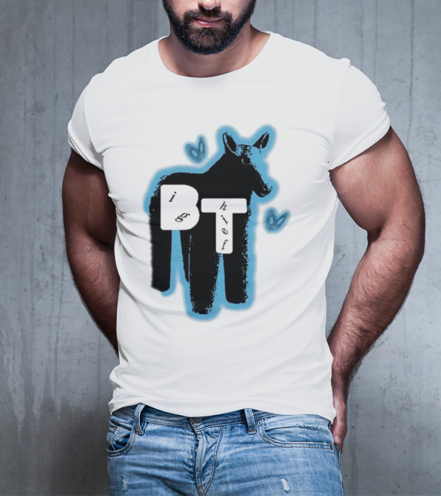 Big Thief BT Creature With Hearts T-Shirt