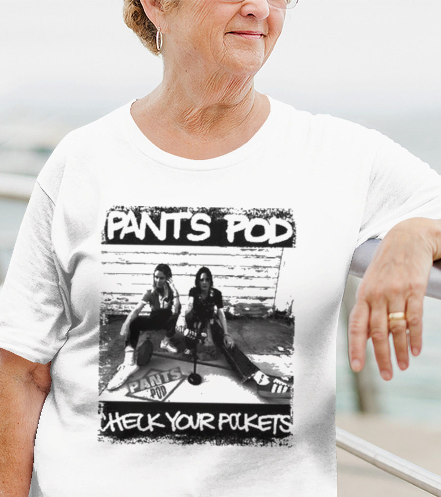 Pants Pod Check Your Pockets Music Scene Duo T-Shirt