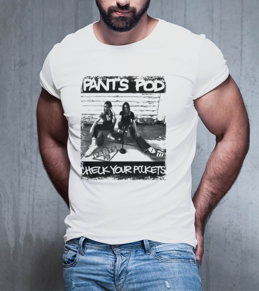 Pants Pod Check Your Pockets Music Scene Duo T-Shirt